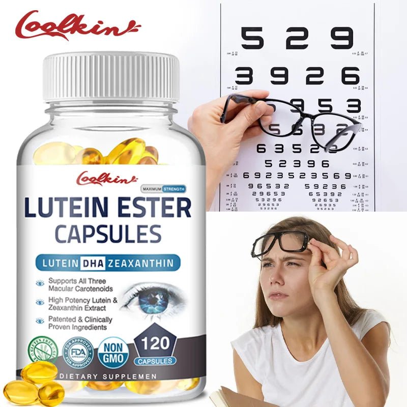 Healthy Vision Lutein Ester - 120 Capsules - silverfoxgoods